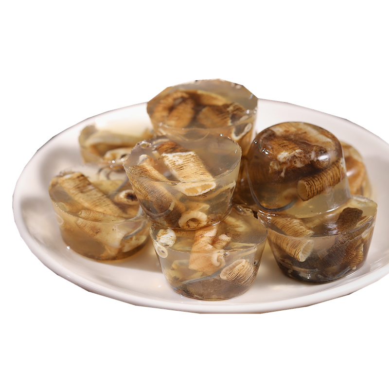 三都土笋冻整袋装400g闽南特产厦门小吃海鲜熟食海鲜制品  形状 圆粒