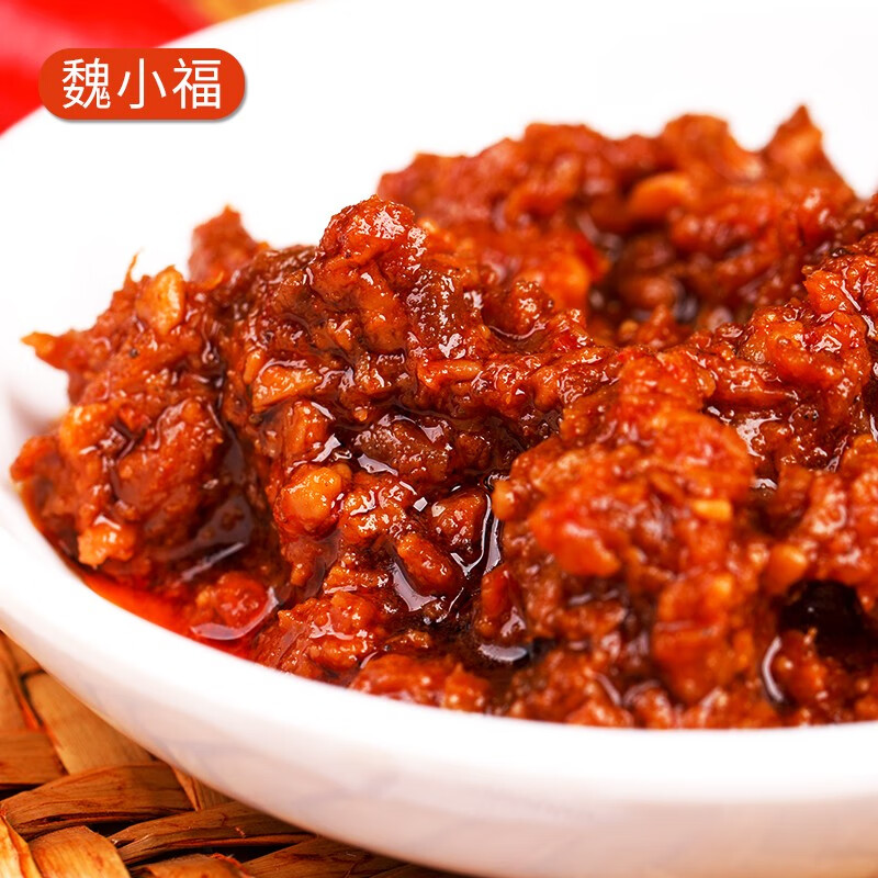 易佰福0添加牛肉酱拌面拌饭酱不辣调味酱料下饭菜自制牛肉酱夹馍210g 牛肉酱香辣+五香