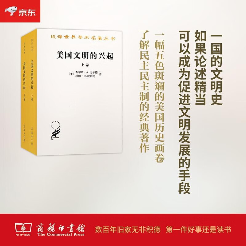 美国文明的兴起（套装上下卷）/汉译世界学术名著丛书