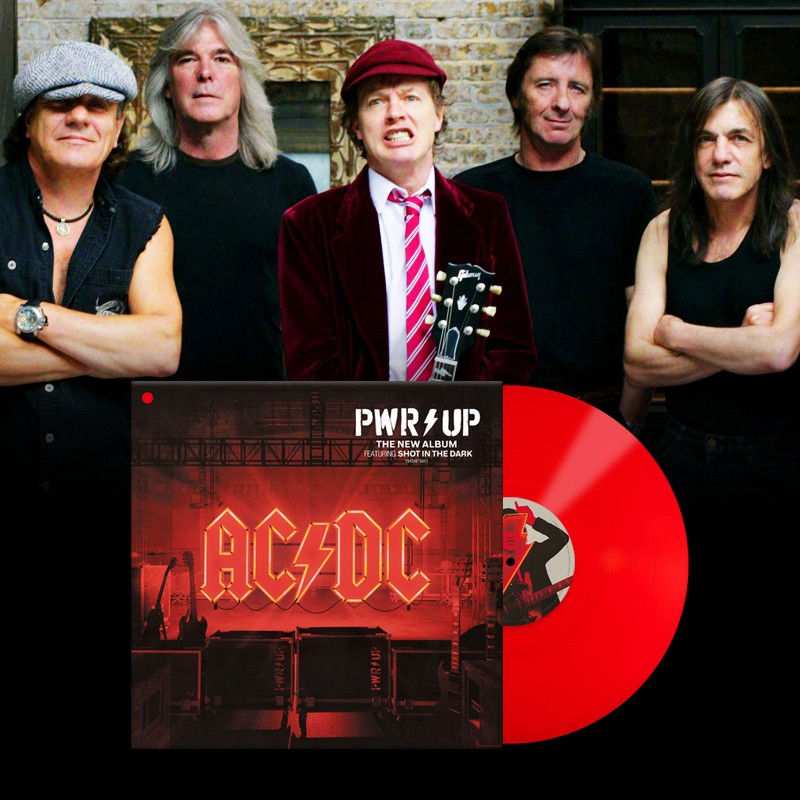 正版现货 ac/dc power up (红胶) lp黑胶唱片12寸唱盘