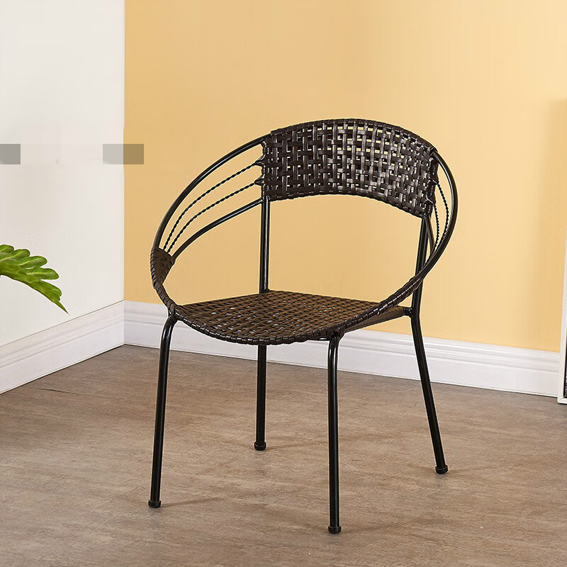 趣槐滕椅靠坐椅藤椅子单个竹椅子滕椅藤椅矮款号腾椅子靠背椅单 重要