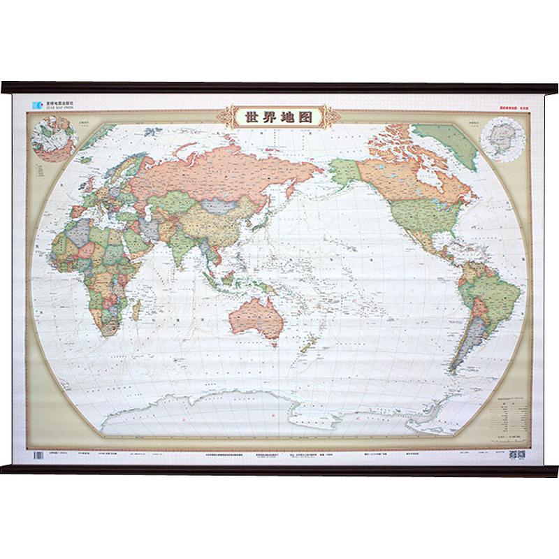 1:2500万仿估版世界地图
