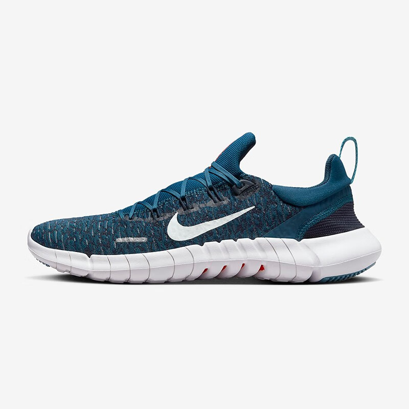 耐克（NIKE）Free Run 5.0 赤足系列 自由灵活 轻便透气男子运动跑步鞋 CZ1884-402 缬草蓝 44码/US10