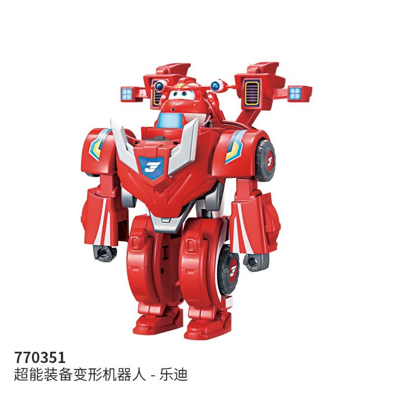 飞侠玩具第13季超能装备乐迪小爱金小子变形机器人 变形机器人(乐迪)