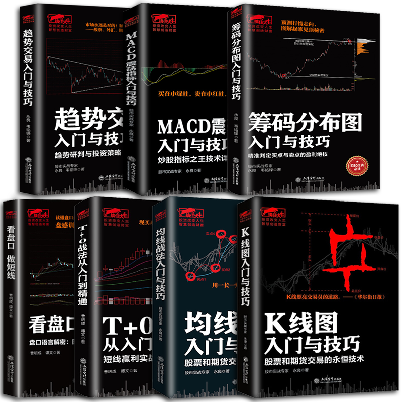 全7册】k线图入门与技巧 均线战法入门与技巧 趋势交易入门与技巧 看
