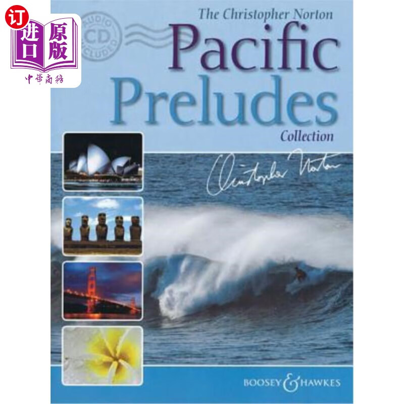 海外直订the christopher norton pacific preludes collection: book