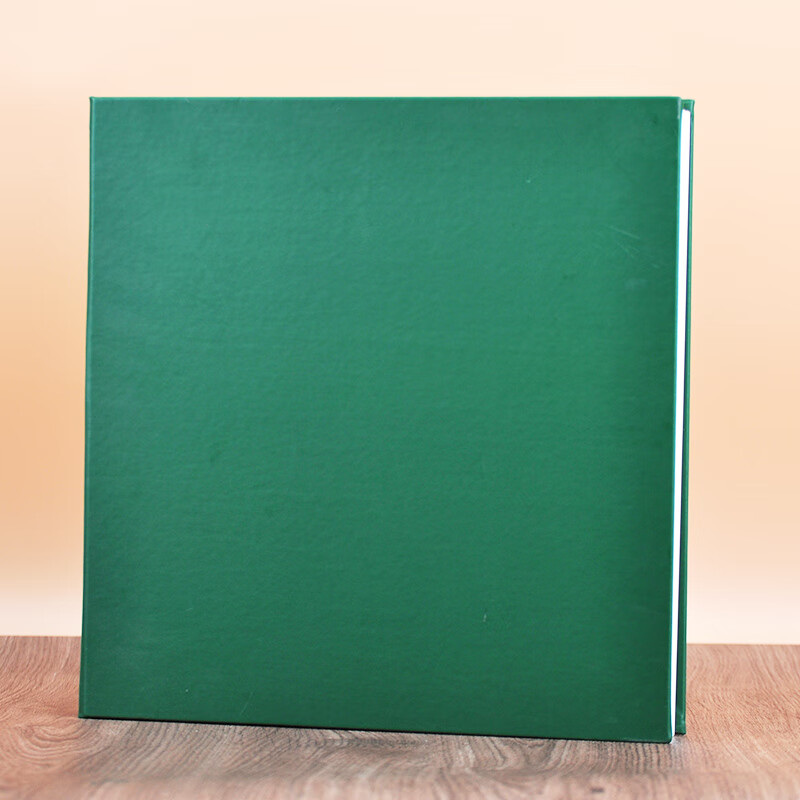 飒骄定制大本皮面覆膜粘贴式相册战友军人退伍老兵礼品纪念册军旅相簿