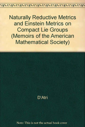 【预订】naturally reductive metrics and einstein