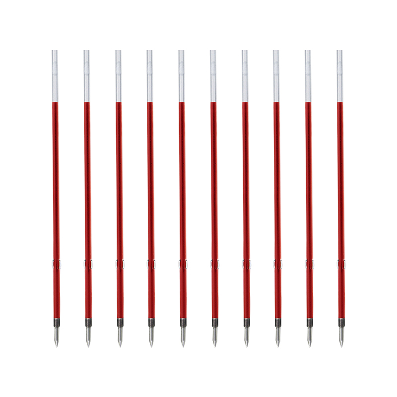 三菱（uni）圆珠笔芯SA-7CN 按动式圆珠笔替芯（适用于SN-101圆珠笔） 0.7mm红色 10支/盒