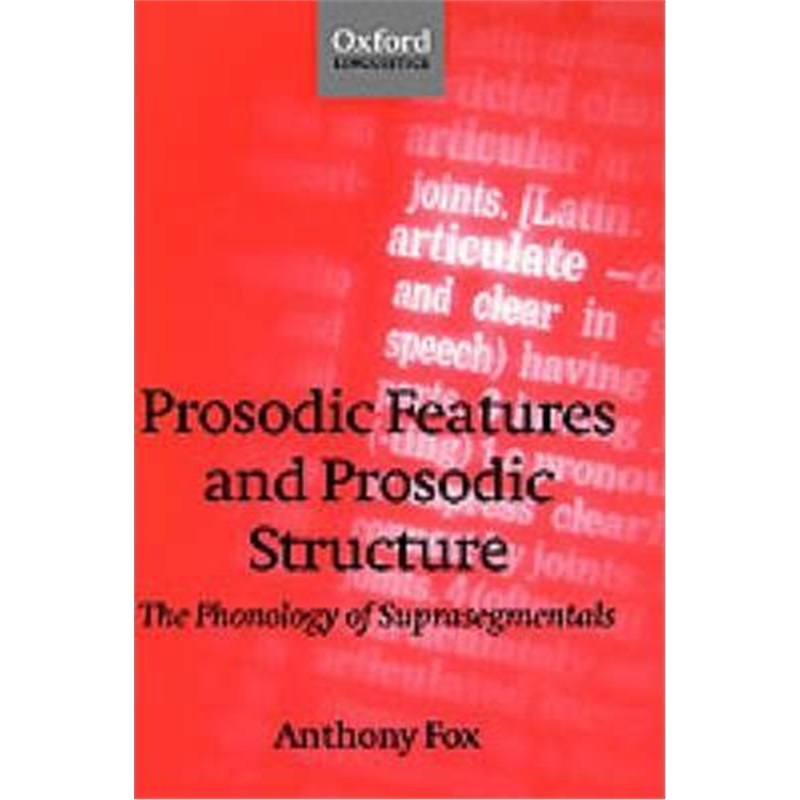and prosodic structure:the phonology of suprasegmentals