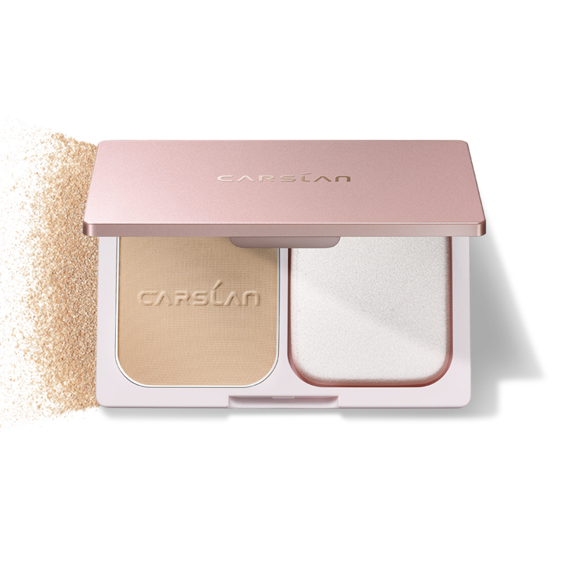 散粉干油皮带粉扑  02柔肤色139元京东99k卡姿兰(carslan)恒丽透明