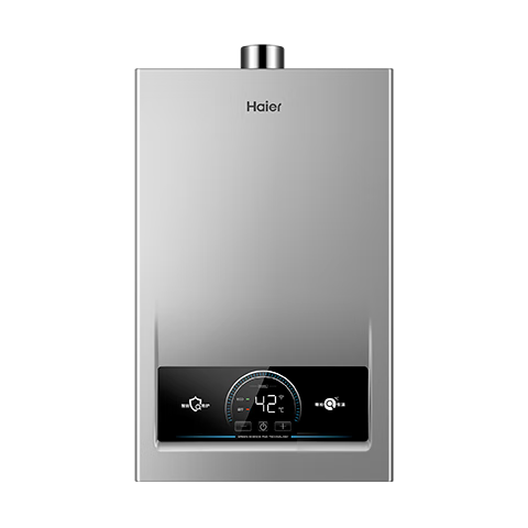 PLUS会员: 海尔（Haier）燃气热水器天然气 水气双调变频恒温 wifi智控 强排式 ECO节能40% 13L