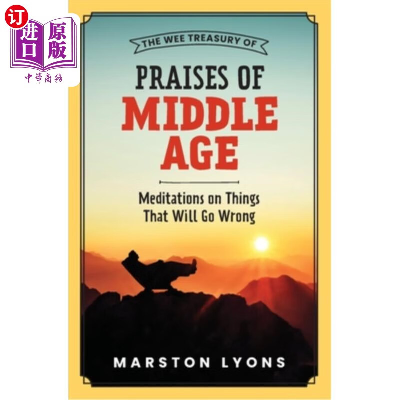 海外直订the wee treasury of praises of middle age: meditations