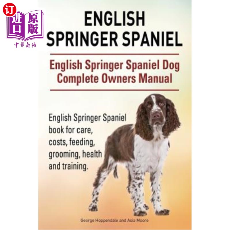 海外直订english springer spaniel.