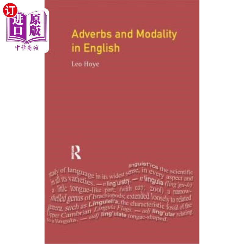 海外直订adverbs and modality in english 英语副词与情态