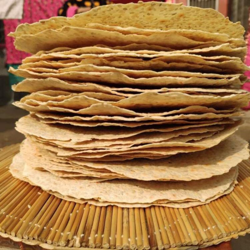 德临门河南特产清真焦馍:吊炉非油炸纯手工现做芝麻焦饼薄饼锅盔饼:5