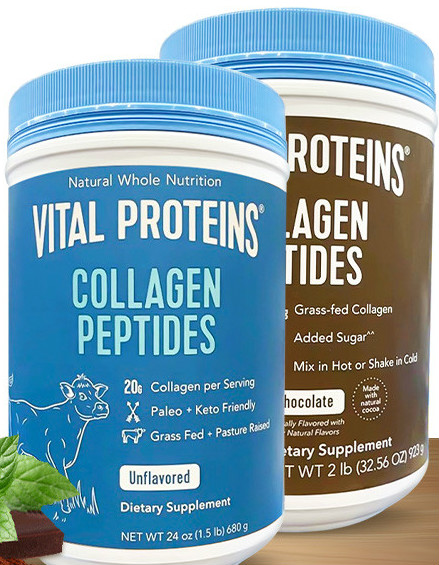 多肽胶原蛋白肽粉剂巧克力原味大蓝罐680g 原味680g 蓝色