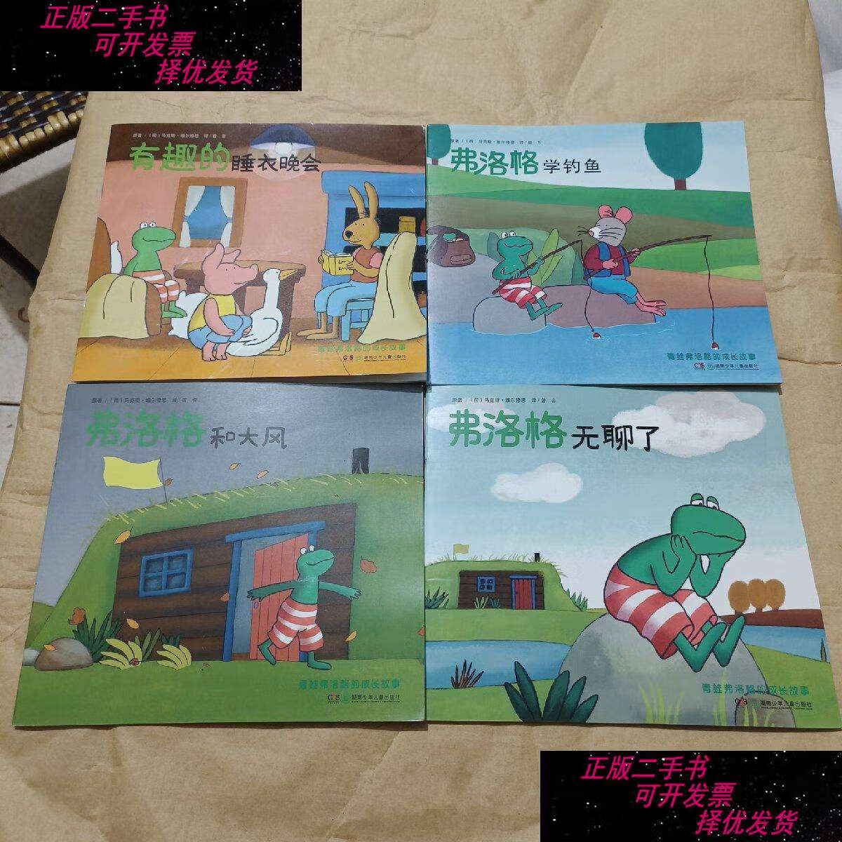 【二手9成新】青蛙弗洛格的成长故事 12本合售 /[荷兰]维尔修思 湖南
