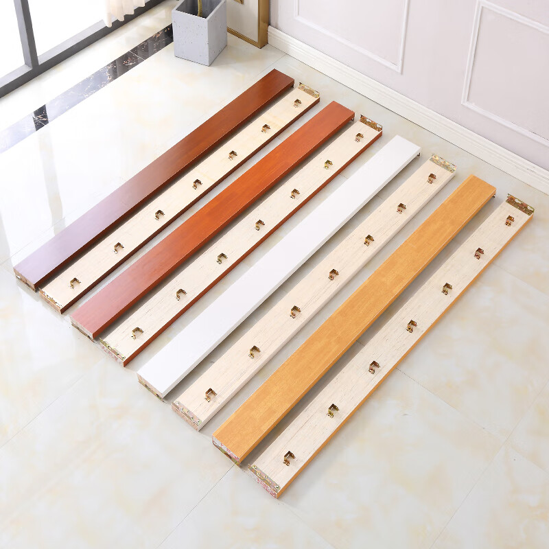 床帮横梁床子松木板条支撑横杆床边框侧板配的 桉木芯床边1米92长一对