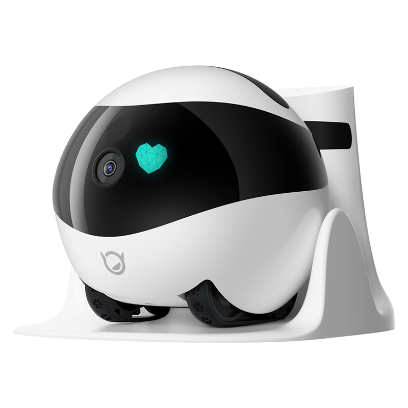 Lenovo 联想 小新远程监控摄像头宠物小孩老人陪伴智能机器人自动逗猫玩具