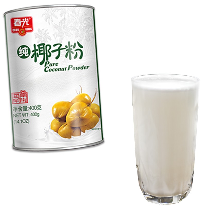 春光纯椰子粉400g 海南特产 春光牌纯椰子粉原味纯椰粉特浓