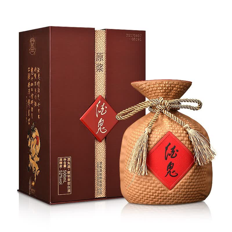酒鬼原浆 酒鬼官方 酒鬼酒 酒鬼原浆 52度 白酒一键价保 馥郁香 52度 500mL 1瓶