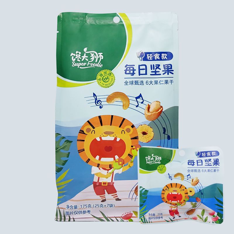 特产优联馋大狮每日坚果什锦果仁轻食款小袋装混合多种口味 175g 轻食款*1袋