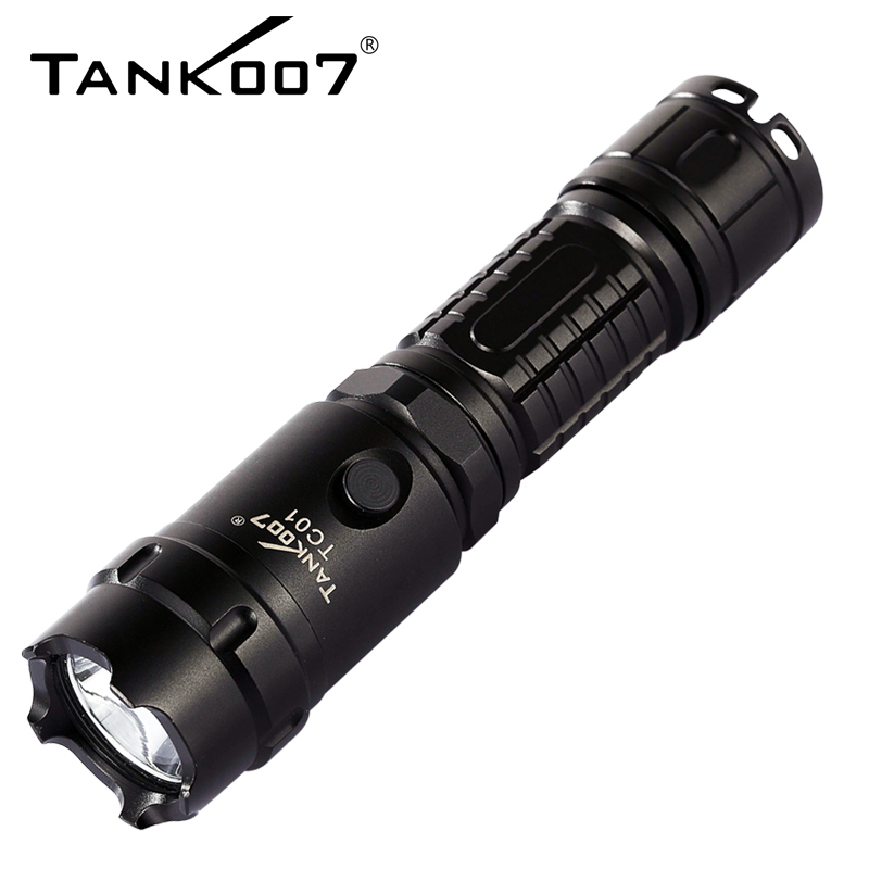 探客TANK007 TC01防爆探险强光USB线充电手电筒 1支