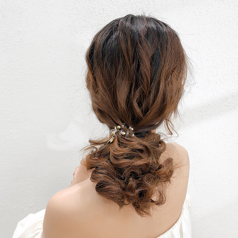 铭闽电话线发圈头绳女韩版可爱网红ins森系扎头发绳橡皮筋女头饰 白色