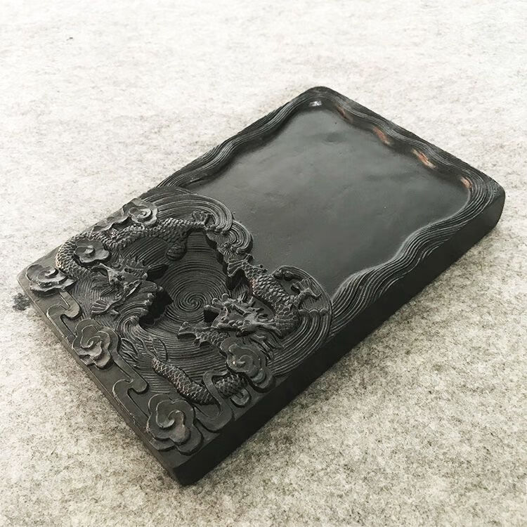 纯手工用品精品斧柯东宋坑9寸10寸实用砚台端砚正宗肇庆天然原石.