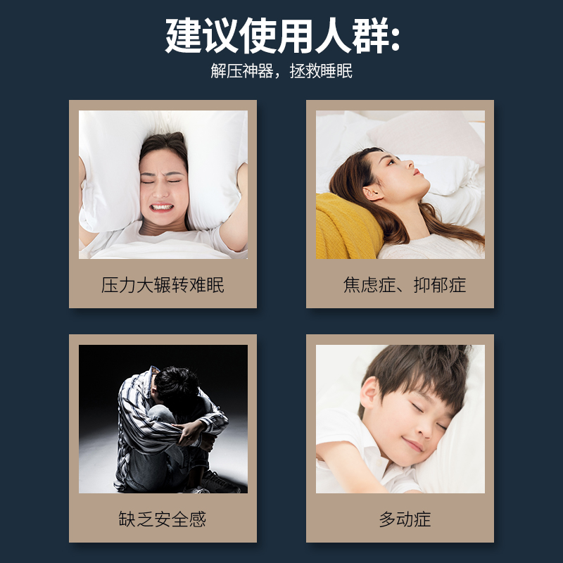 AMY GARDEN 美国重力毯重力被gravity抑郁焦虑毯减压力安抚失眠加重纯棉冬被 单独被芯【七层被芯保暖舒适】 150*200CM 12磅 适合体重45-60KG