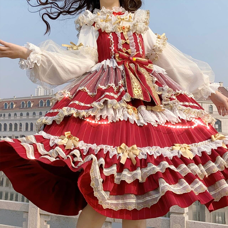 【定制】洛丽塔原创ita洛丽塔裙cla加冕连衣裙洋装萝莉塔lo日常女长款