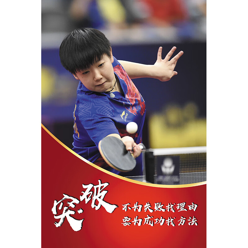 pbq11-孙颖莎 50x70limi pp背胶 贴画带胶海报