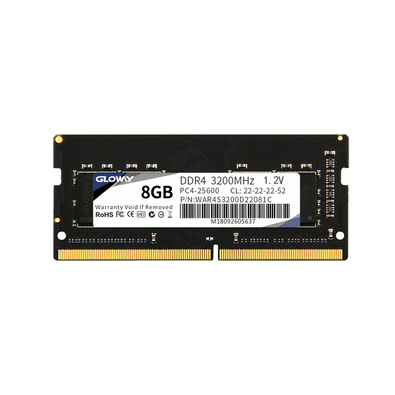 GLOWAY 光威 战将系列 DDR4 3200Mhz 笔记本内存 普条 黑色 32GB