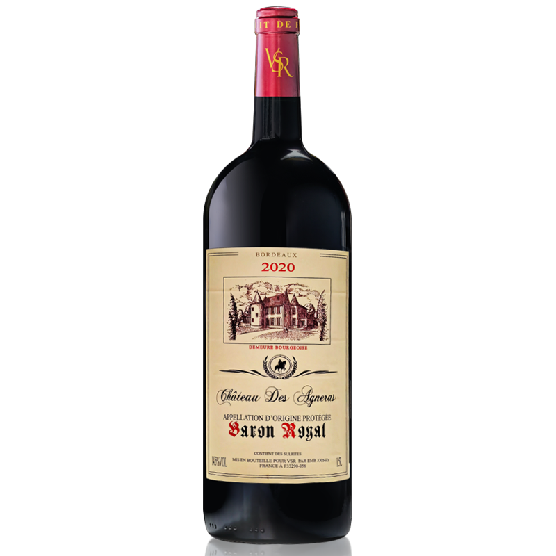 巴隆(baron)法国进口bordeaux红酒波尔多chateau aoc干红葡萄酒1.