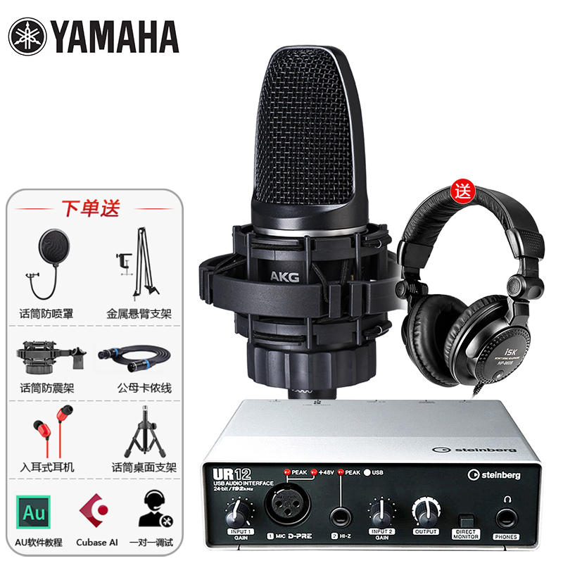 雅马哈（YAMAHA） UR12声卡有声书录音设备适合配音吗？插图