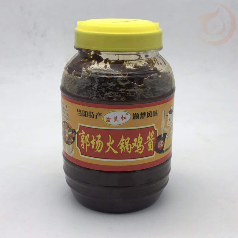 望蓝川湖北当阳特产郭场火锅鸡酱辣椒酱火锅底料调味豆瓣酱 郭场鸡