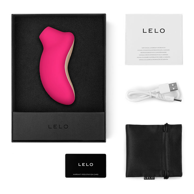 LELO SONA索娜跳蛋女用自慰器无线震动吮吸电动情趣用品成人用品女用 【高频吮吸】SONA 高配版-玫红