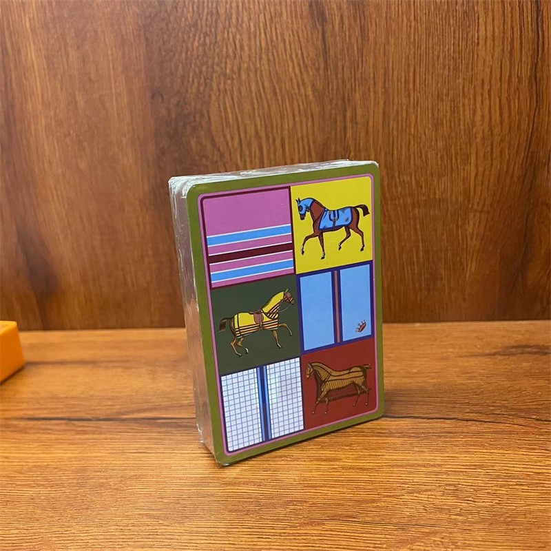 爱马仕(hermes) 爱马仕 麻将 扑克牌 一对装  生活的精致 娱乐精致