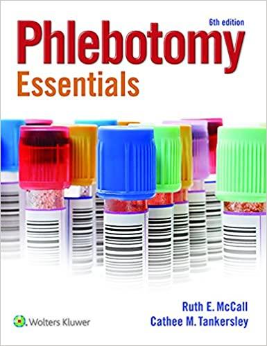 预订phlebotomy essentials 6e