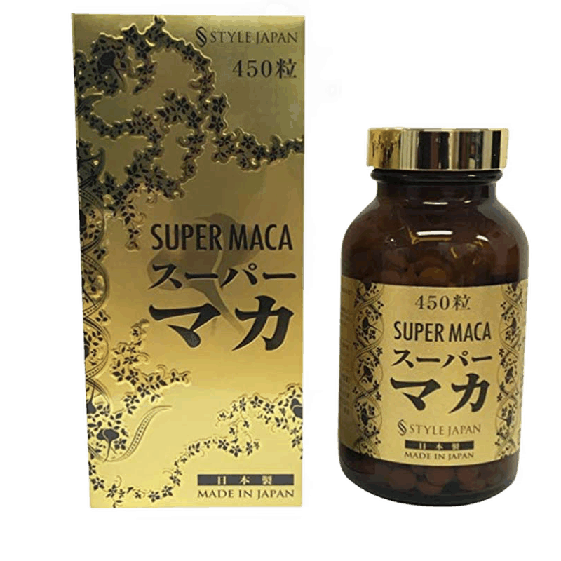 日本直邮日本富山玛卡super maca玛咖秘鲁精片补充精力成人男保健品