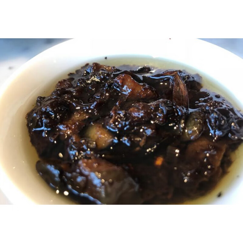 虎钢馋海碗居干炸肉丁卤炸酱茄子鸡蛋打卤面拌面北京菜闪送顺丰 纯