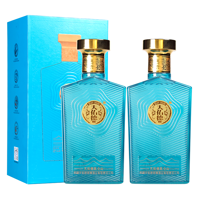 西藏酒厂 昆仑山500ml*2