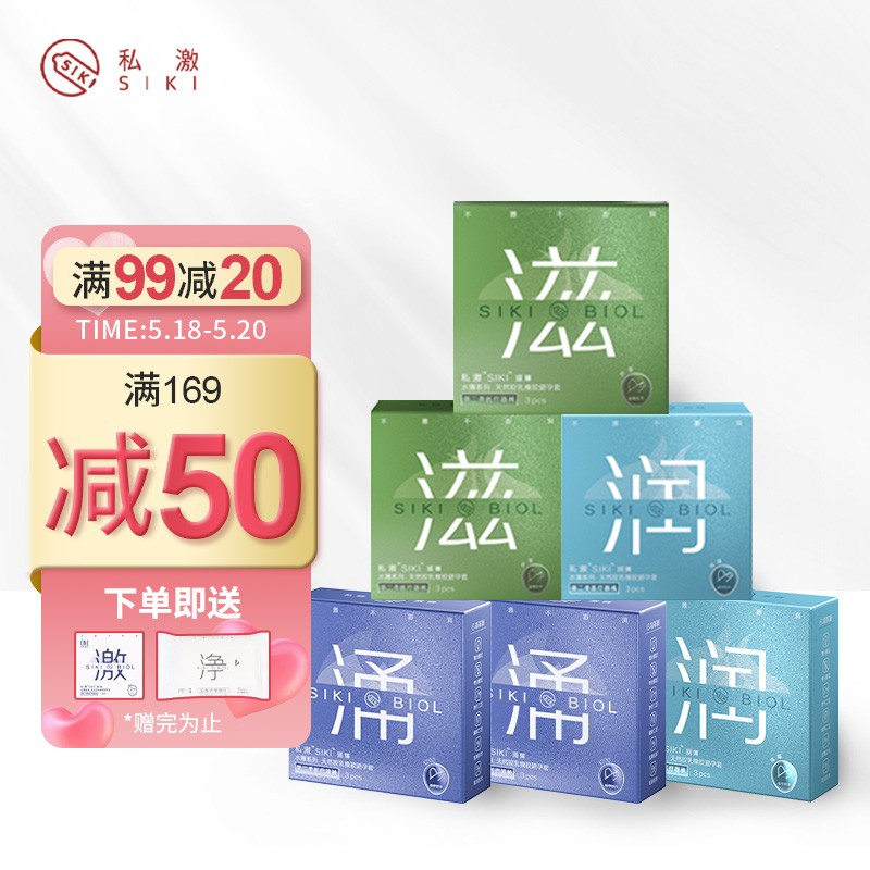 SIKI品牌超薄紧致003避孕套价格走势和用户评测