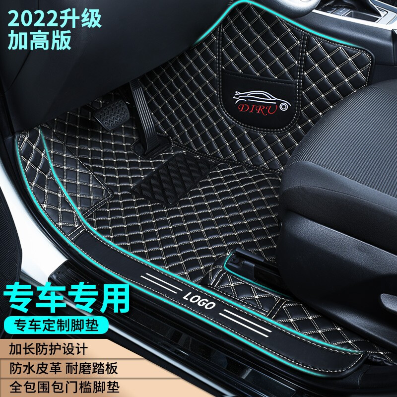 5风骏6风骏7皮卡脚垫 17 18 19 20 21年款汽车脚垫专用全 黑色米线