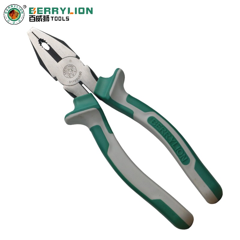 尖嘴钳子多功能老虎钳钢丝钳斜嘴钳斜口钳断线钳平口钳电工夹持工具6