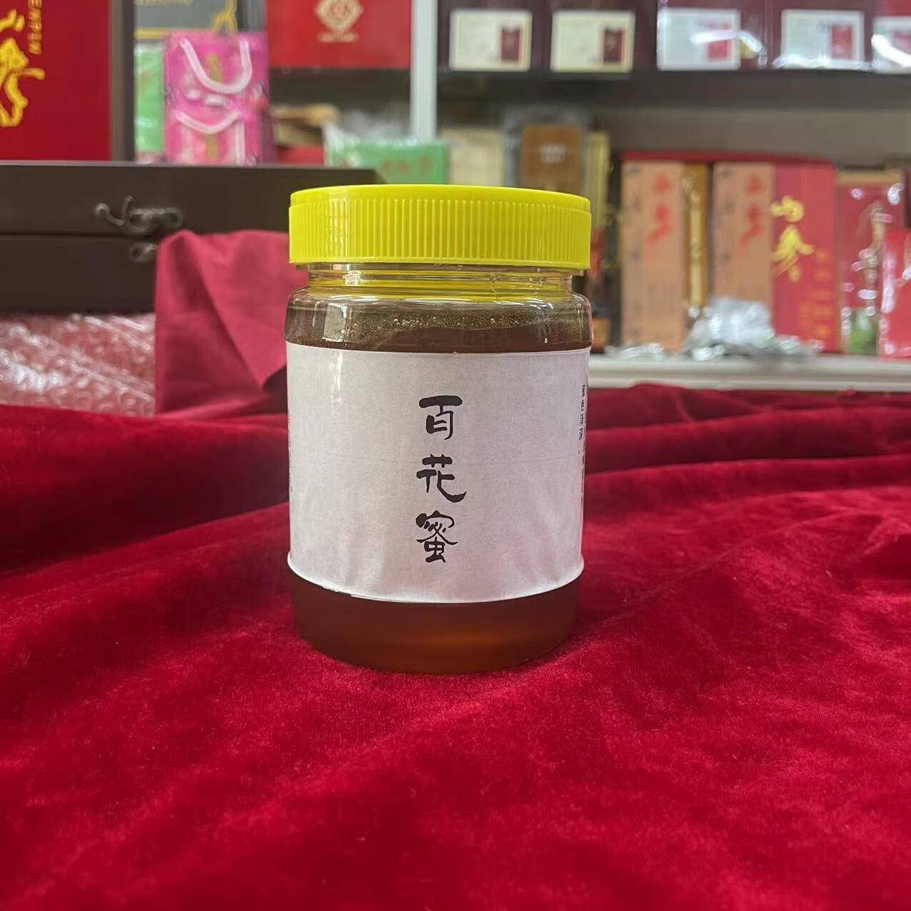 百花牌蜂蜜百花蜜长白山椴树蜂蜜长白山百花蜂蜜500克东北椴树蜜 液体