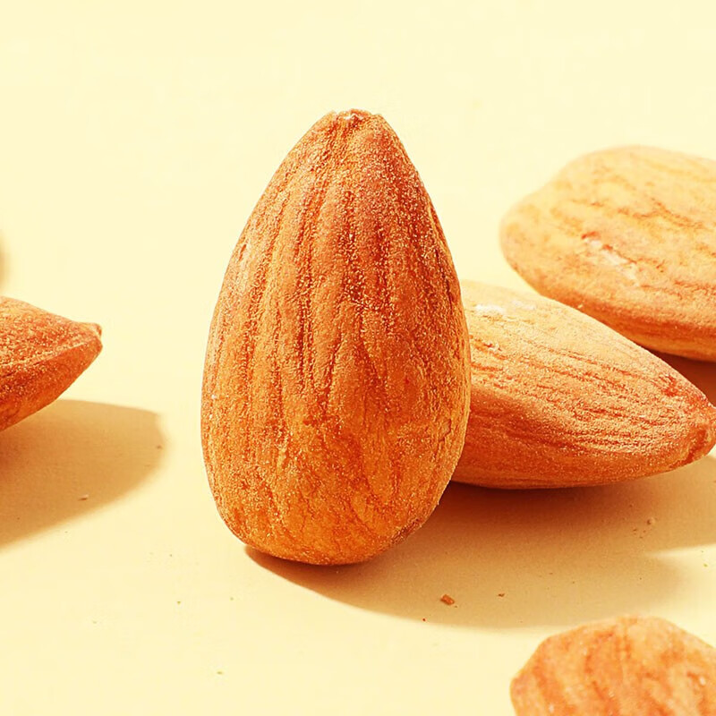 味滋源休闲零食追剧宅家小点心 每日坚果炒货干果 多口味干货小吃 巴旦木仁 400g/罐 1份