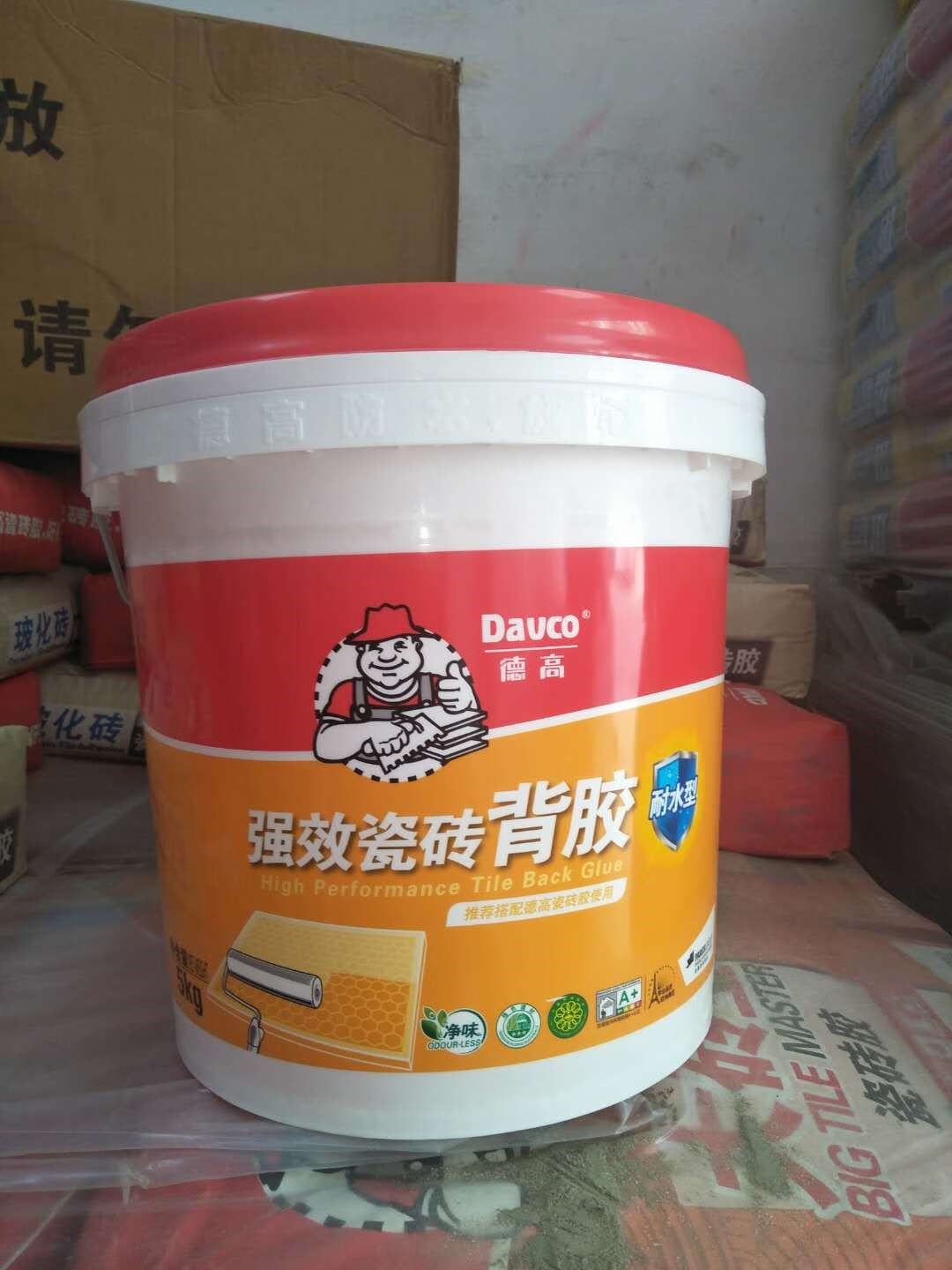 德高（Davco）瓷砖背涂胶5kg 防水 瓷砖背胶 背涂胶玻化砖大砖上墙