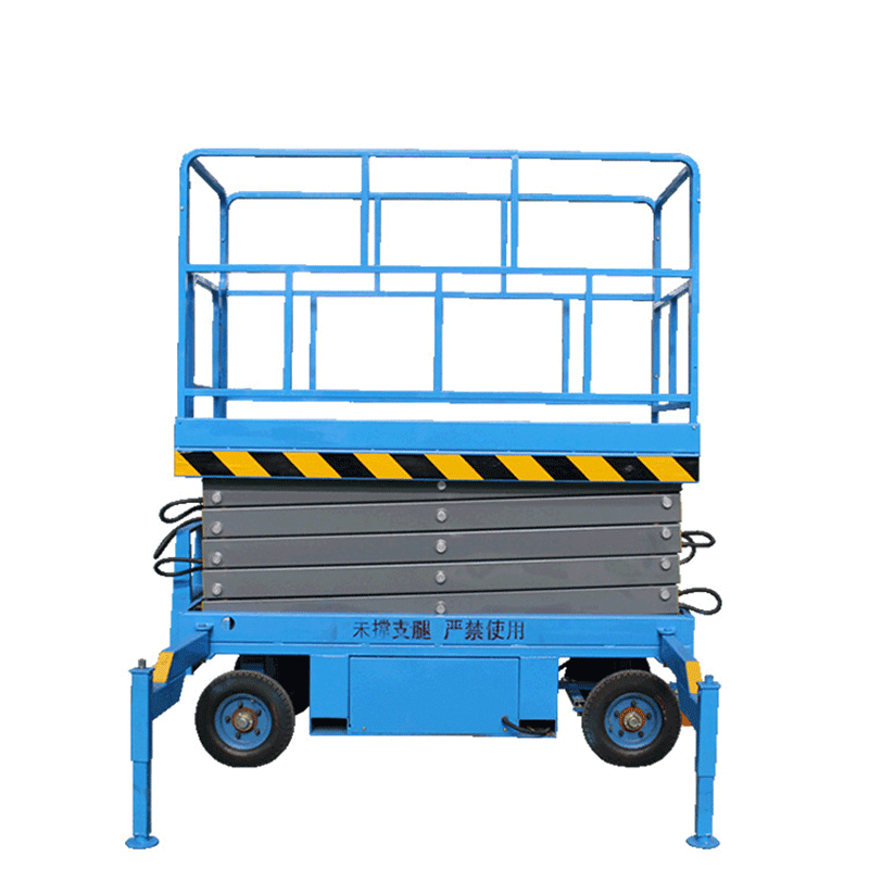 赞璐桐维修平台车移动式升降机液压升降平台剪叉升降机 升降4米500kg